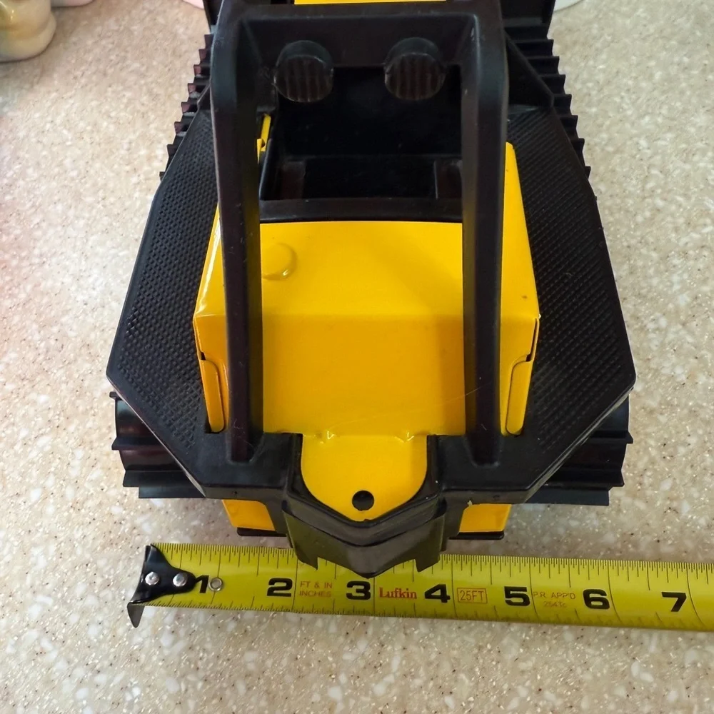 Tonka Black and Yellow Bulldozer Toy 2020